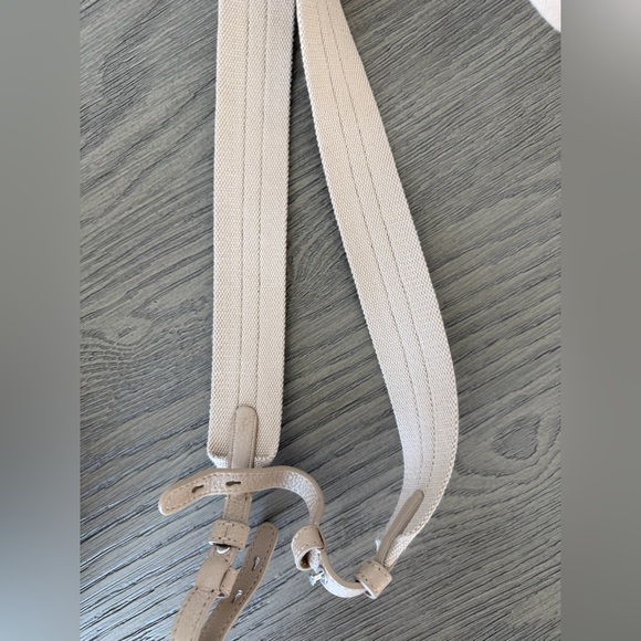 Loro piana micro bale bag in tan calfskin; used 4x - Picture 13 of 16